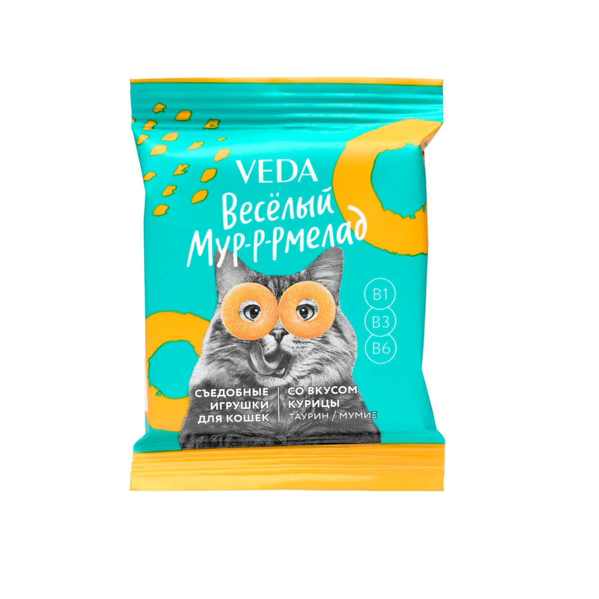 Veda Мур-р-рмелад для кошек с кошачьей мятой, 6г