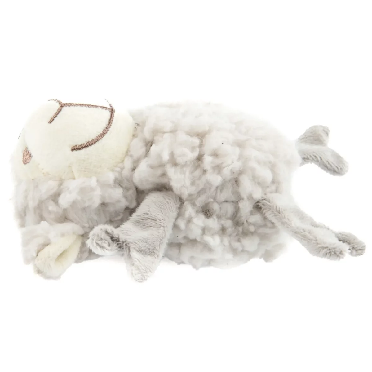 Игрушка АромаДог овечка кругляш серая, 14 см