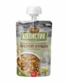 Деревенские лакомства мясной бульон из курицы для кошек, 90г