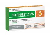 Преднивет 2,5%, раствор для инъекций, фл. 10мл