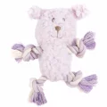 Игрушка АромаДог собачка с канатами сиреневая, 15 см