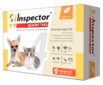 Инспектор Квадро Табс Inspector Quadro, для кошек и  собак 0,5-2 кг