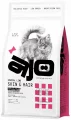 AJO Cat Skin & Hair Айо Сухой полнорационный корм для кошек здоровая кожа и красивая шерсть 1,5кг