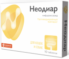 Неодиар для собак и кошек, уп. 10 таб